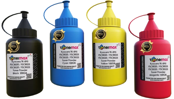 Kyocera TK-895 Toner Tozu Set/ FSC8020 / FSC8025 / FSC8520 / FSC8525