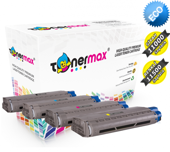 Oki C712 Muadil Toner Takım ürün görseli 1