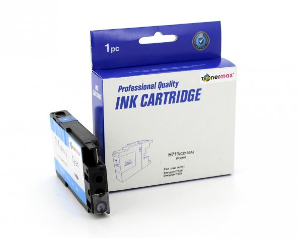 Hp 711  CZ130A / T520 / T120 Mavi Muadil Kartuş