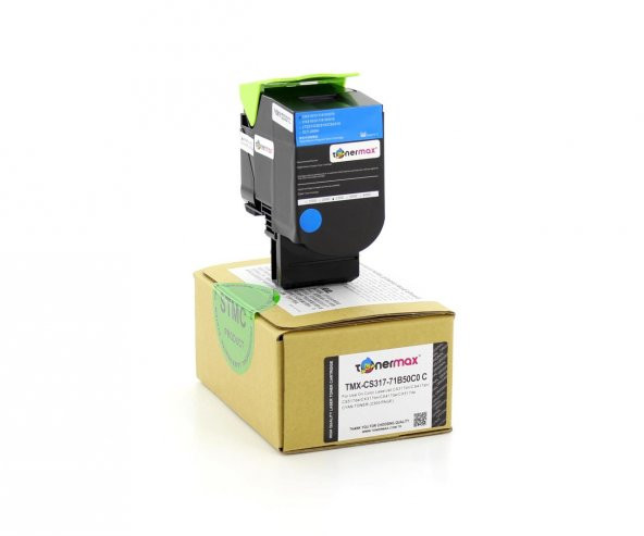 Lexmark 71B50C0 Mavi Muadil Toner /CS317 /CS417 /CS517 /CX317 /CX417 /CX517 - 2