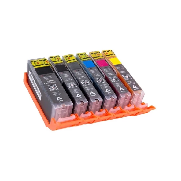 Canon PGI-570XL / CLI-571XL+ GRİ Muadil Kartuş Set 6'lI