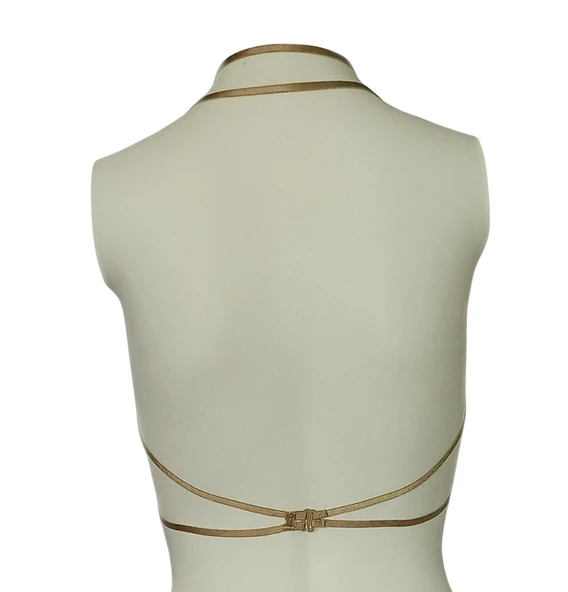 ASM1139 Kadın Gold Seviyore Bralet Südyen - 3
