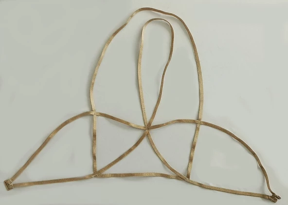 ASM1139 Kadın Gold Seviyore Bralet Südyen - 7