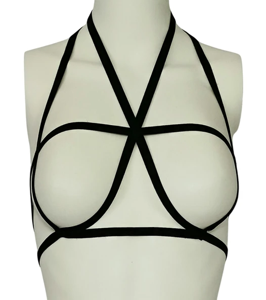 ASM1132 Kadın Siyah Karamıs Emiliyen Bralet Sütyen