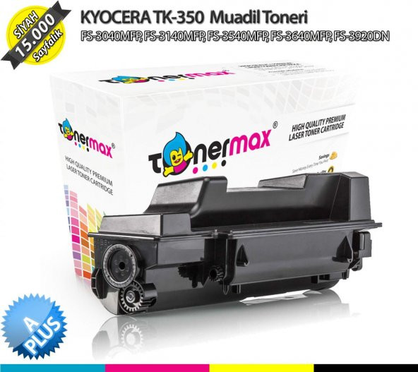 Kyocera Mita TK-350 A Plus Muadil Toner / FS3040 / FS3140 / FS3540 / FS3640 / FS3920 - 1
