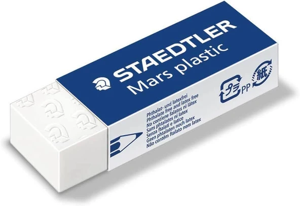 Staedtler Mars Plastic (65x23x13 mm) Büyük Boy Silgi / 526 50 ürün görseli 1
