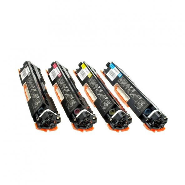 Hp Color Laserjet Pro MFP M176 Muadil Toner Takım / Hp 130A CE310A Muadil Toner Set