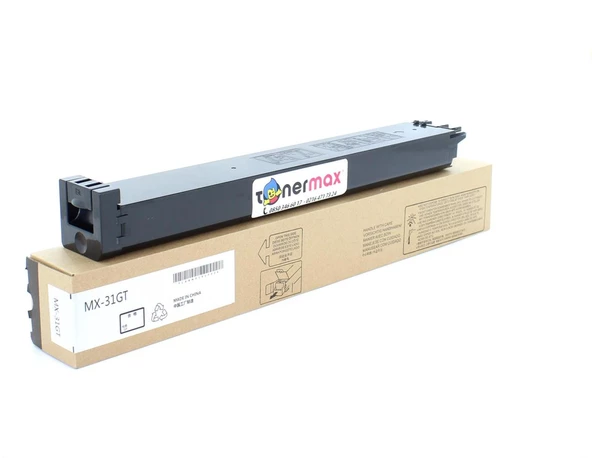 Sharp MX-31GTBA Siyah Muadil Toner / MX2301n / MX2600n / MX3100n - 2