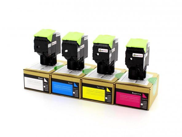Lexmark CS317 /CS417 /CS517 /CX317 /CX417 /CX517 Set Muadil Toner - 3