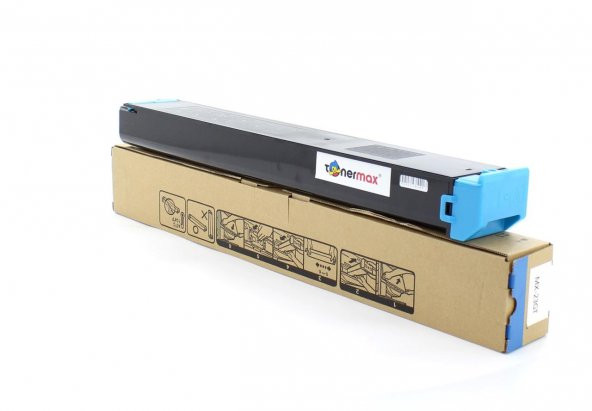 Sharp MX23GTCA Mavi Muadil Toner / MX2310 / MX2314 / MX2614 / MX3111 / MX3114 - Resim 3