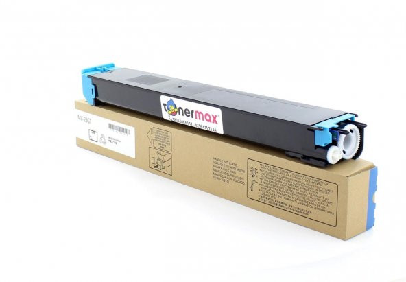 Sharp MX23GTCA Mavi Muadil Toner / MX2310 / MX2314 / MX2614 / MX3111 / MX3114 - Resim 5