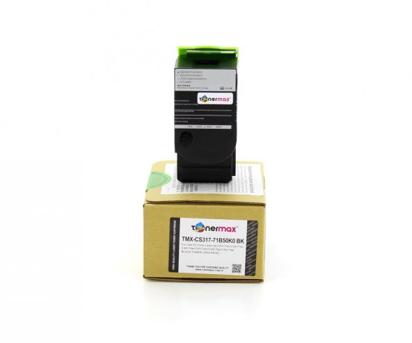 Lexmark 71B50K0 Siyah Muadil Toner /CS317 /CS417 /CS517 /CX317 /CX417 /CX517