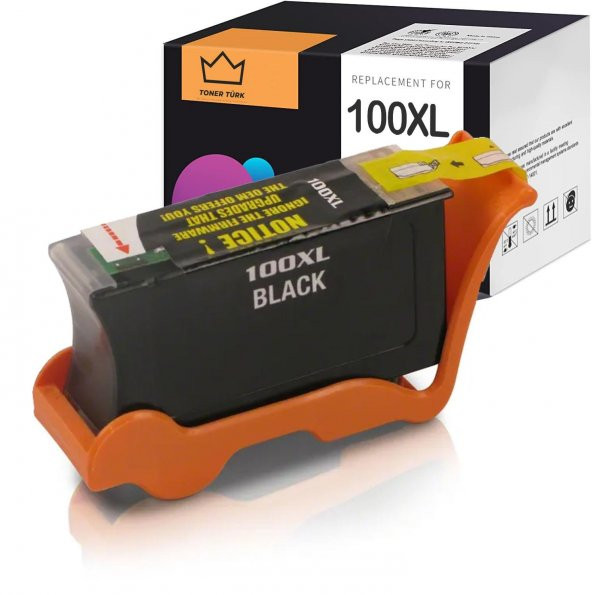 Lexmark 100XL / 14N1068E Siyah Muadil Kartuş
