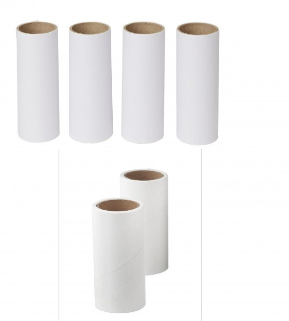 6 Lı Set Tüy Toplama Rulosu Yedek Başlık 30 Metre - 3