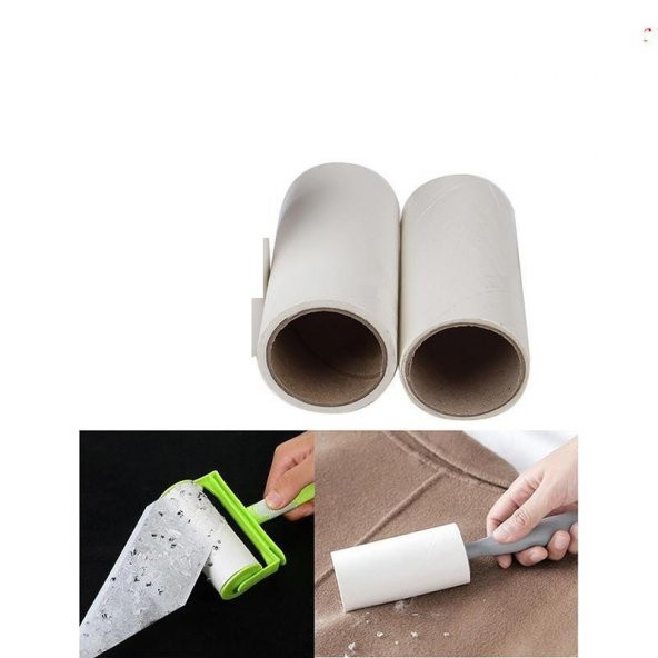 6 Lı Set Tüy Toplama Rulosu Yedek Başlık 30 Metre - 4