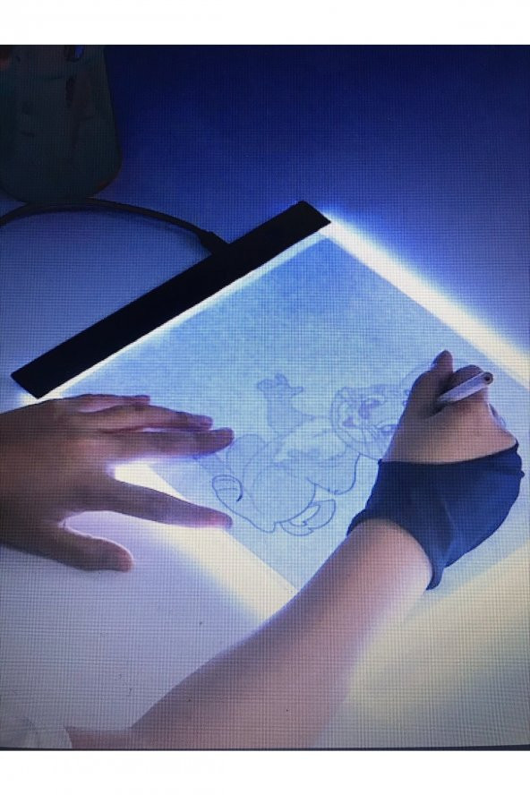 Led Işıklı A4 Çizim Kopyalama Tableti