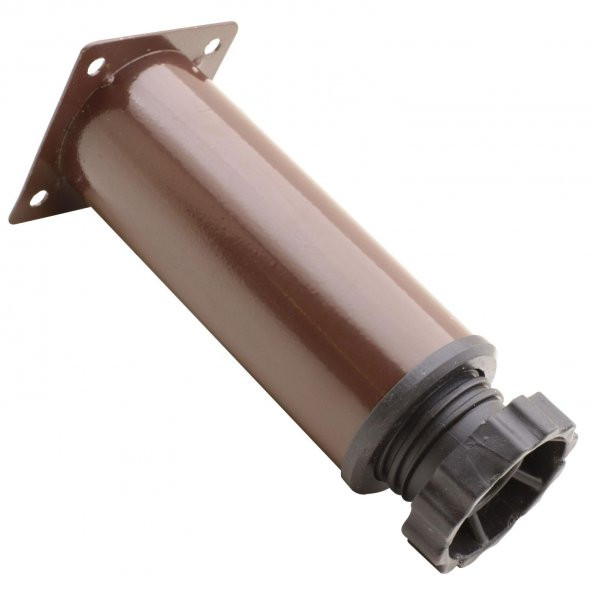 Mobilya Kanepe Koltuk Metal Ayarlanabilir Kahverengi Ayak 12 cm - 2