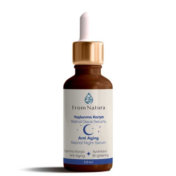 From Natura Yenileyici Yaşlanma Karşıtı Retinol Gece Serumu 30 ml - 1