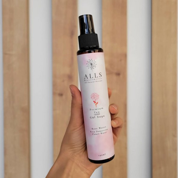 Alls Biocosmetics 100 Doğal Gül Suyu 140 ml - 3