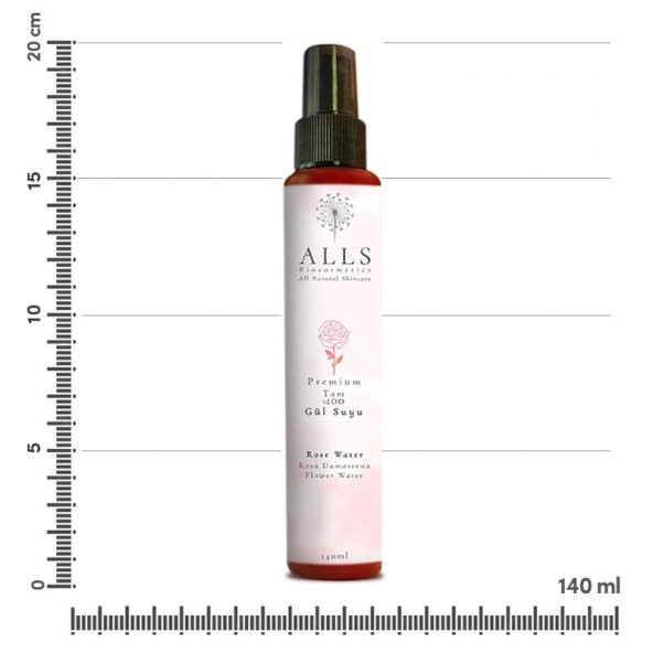 Alls Biocosmetics 100 Doğal Gül Suyu 140 ml - 4