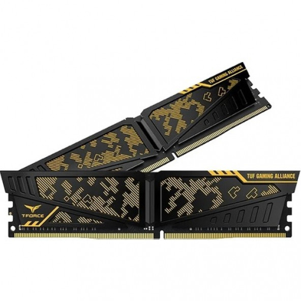 TEAM T-FORCE VULCAN TUF GAMING ALLIANCE 16GB 2X8GB 3200MHZ CL16 DDR4 RAM TLTYD416G3200HC16FDC01 - 2