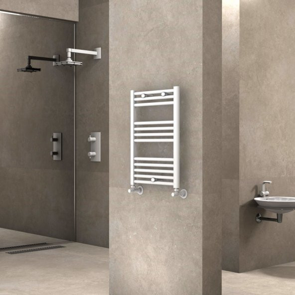 Radiva Haiti Banyo Havlupan 50x70 Düz Beyaz