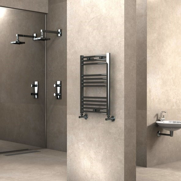 Radiva Haiti Banyo Havlupan 50x70 Düz Krom