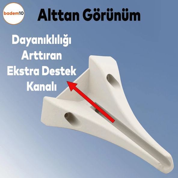 Petek Lüks Mobilya Kanepe Ayakları Tv Ünitesi Koltuk Konsol Ayağı 20 Cm 4 Adet - 5