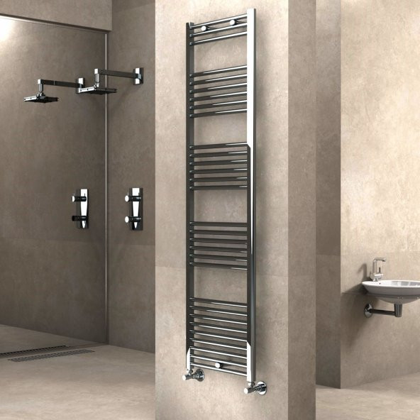 Radiva Haiti Banyo Havlupan 50x180 Düz Krom