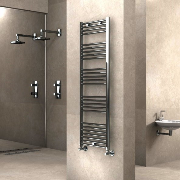 Radiva Haiti Banyo Havlupan 50x150 Düz Krom