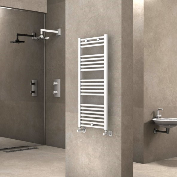 Radiva Haiti Banyo Havlupan 50x110 Düz Beyaz