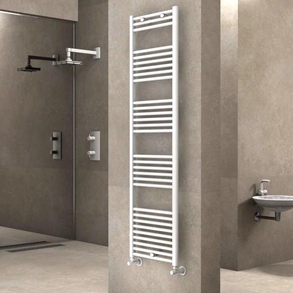 Radiva Haiti Banyo Havlupan 50x180 Düz Beyaz