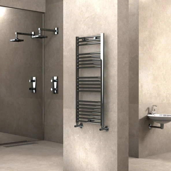 Radiva Haiti Banyo Havlupan 50x110 Düz Krom