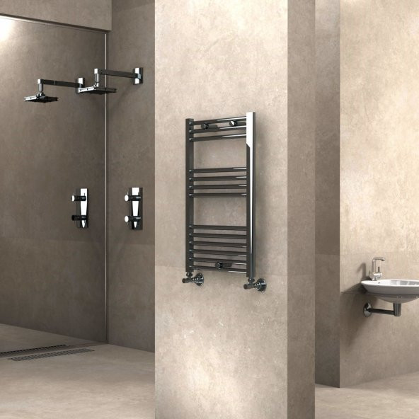 Radiva Haiti Banyo Havlupan 50x80 Düz Krom