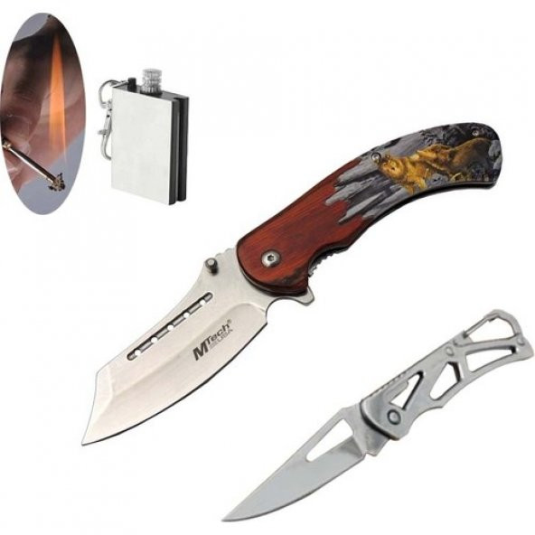 Mtech Serisi Y-10 K 21 cm Kurt Çakı Seti SLN278
