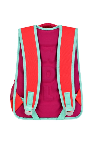 Waddell Lisanslı Mercan Balerin Desenli Ilkokul ve Beslenme Çantası 6000 - 5