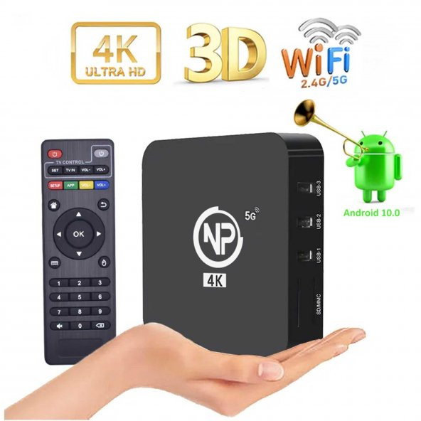 Npo Mxqpro 2Gb Ram 16Gb Dahili Hafıza 4K Ultra Hd Android Tv Box - 3