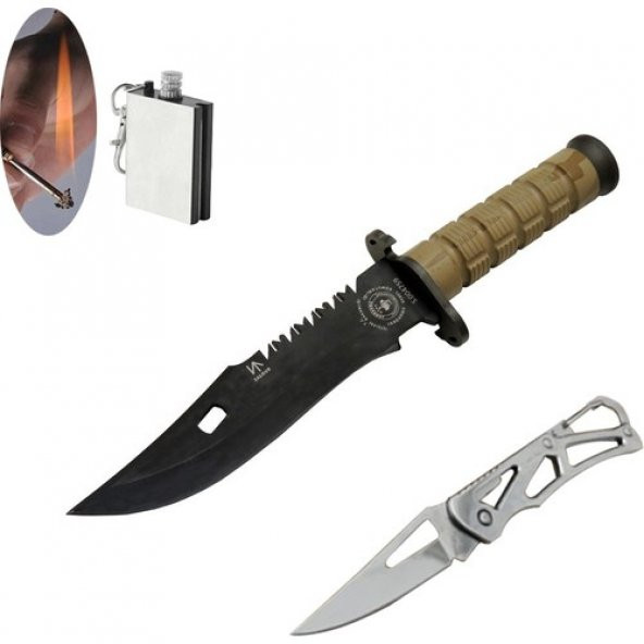 Salgur Serisi S.4759 28.5 cm Komando Bıçak Seti SLN544