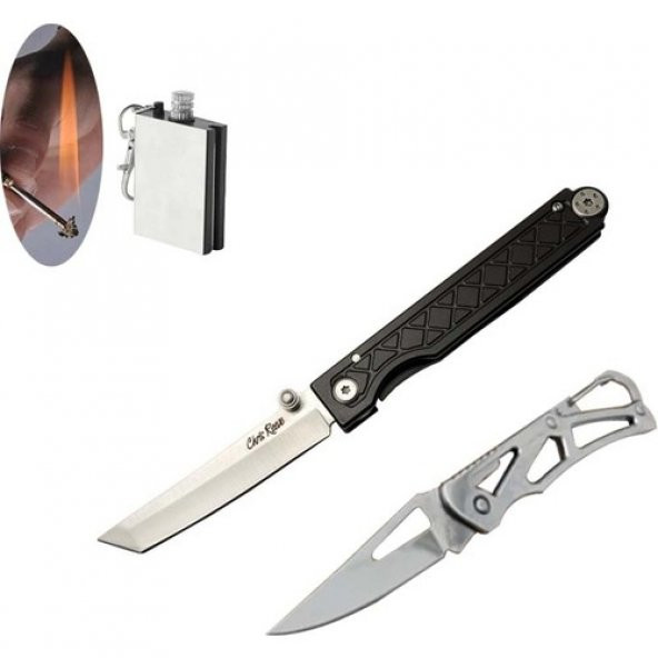 Chris Reeve Serisi 7425 Bk 18 cm Pocket Samurai Çakı Seti SLN576