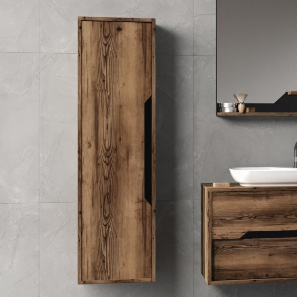 Orka Galia 40 cm MDF Ella Banyo Boy Çamaşır Dolabı ürün görseli