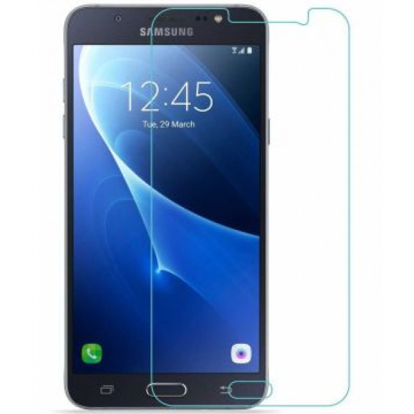 Samsung Galaxy J7 Max Tamperli Kırılmaz Cam Ekran Koruyucu