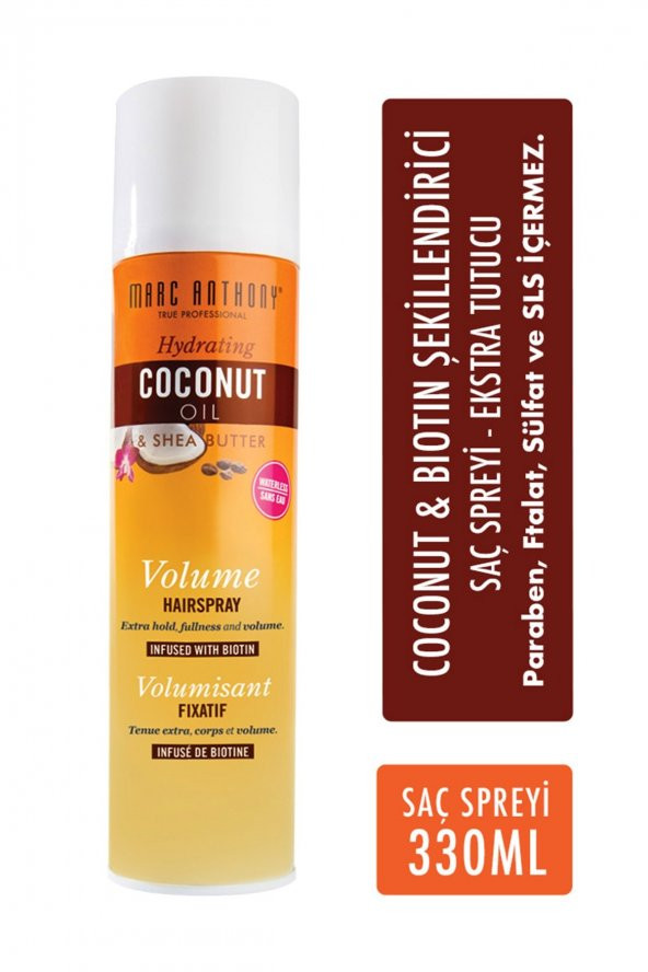 Marc Anthony Spray Coconut Biotin Şekillendirici Saç Spreyi 300 Ml