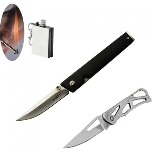 Crkt Serisi 7096 Bk 18 cm Ceo Çakı Seti SLN703
