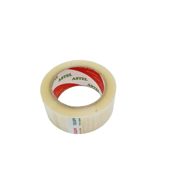Astel Şeffaf Paketleme Bandı | Koli ve Paketleme İçin Dayanıklı Yapıştırıcı | Ölçü 45 x 100 | 6 ADET - 2