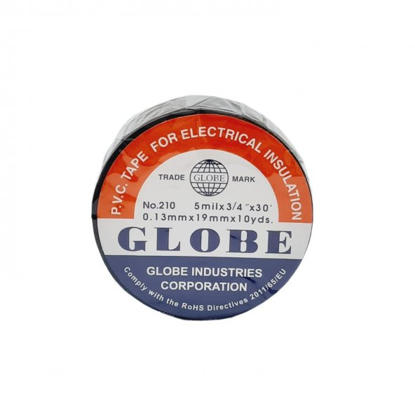 Globe İzole Bant (Elektrik Bandı) - Siyah (Paket İçinde 10 Adet Bulunmaktadır) - 5