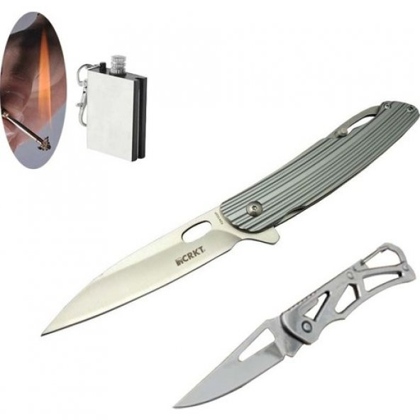 Crkt Serisi K240XXP-23 cm Kancalı Çakı Seti SLN660