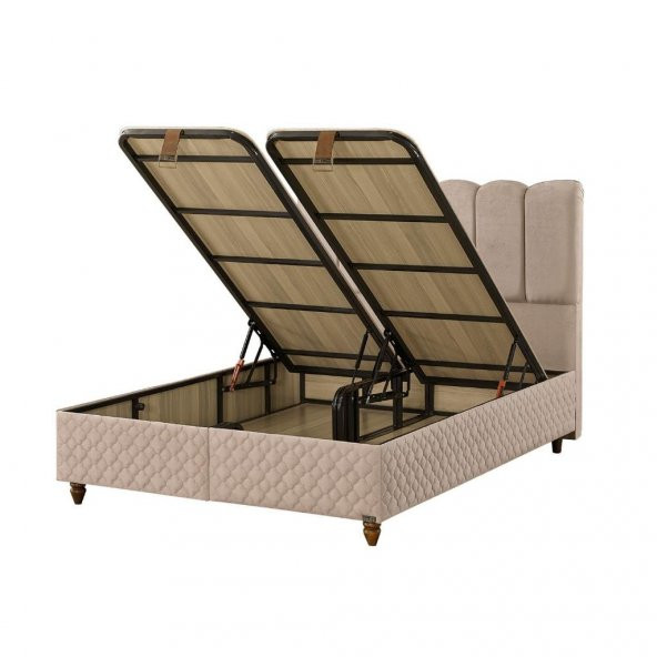 Gold 120X200 Tek Kişilik Yatak, Baza, Başlık Seti EY108 - 6