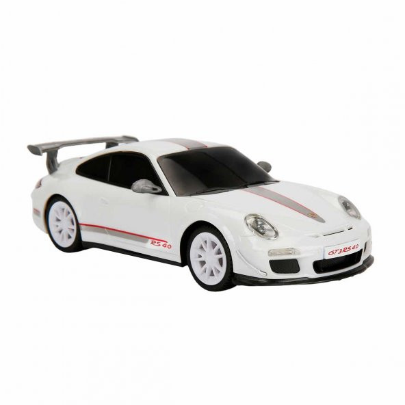 Lisanslı Uzaktan Kumandalı Işıklı Porsche 911 GT3 RS BEYAZ 1:26