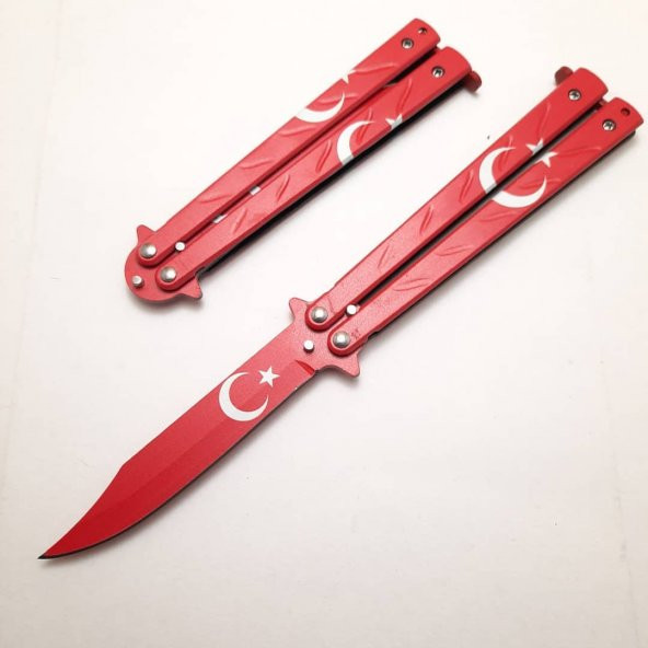 22 Cm Komple Çelik Ayyıldız Kamp & Outdoor Kelebek