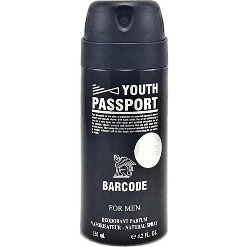 Youth Passport Deo Barcode 150 Ml